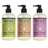 Liquid Hand Soap, 1 Pack Lemon Verbena, 1 Pack Geranium, 1 Pack Peony, 12.5 OZ each