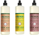 Liquid Dish Soap, 1 Pack Geranium, 1 Pack Snowdrop, 1 Pack Rosemary, 16 OZ each