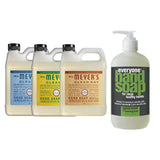 Liquid Hand Soap Refill, 1 Pack Rain water, 1 Pack Honey Suckle, 1 Pack Oat Blossom, 33 OZ each include 1, 12.75 OZ Bottle of Hand Soap Spearmint + Lemongrass