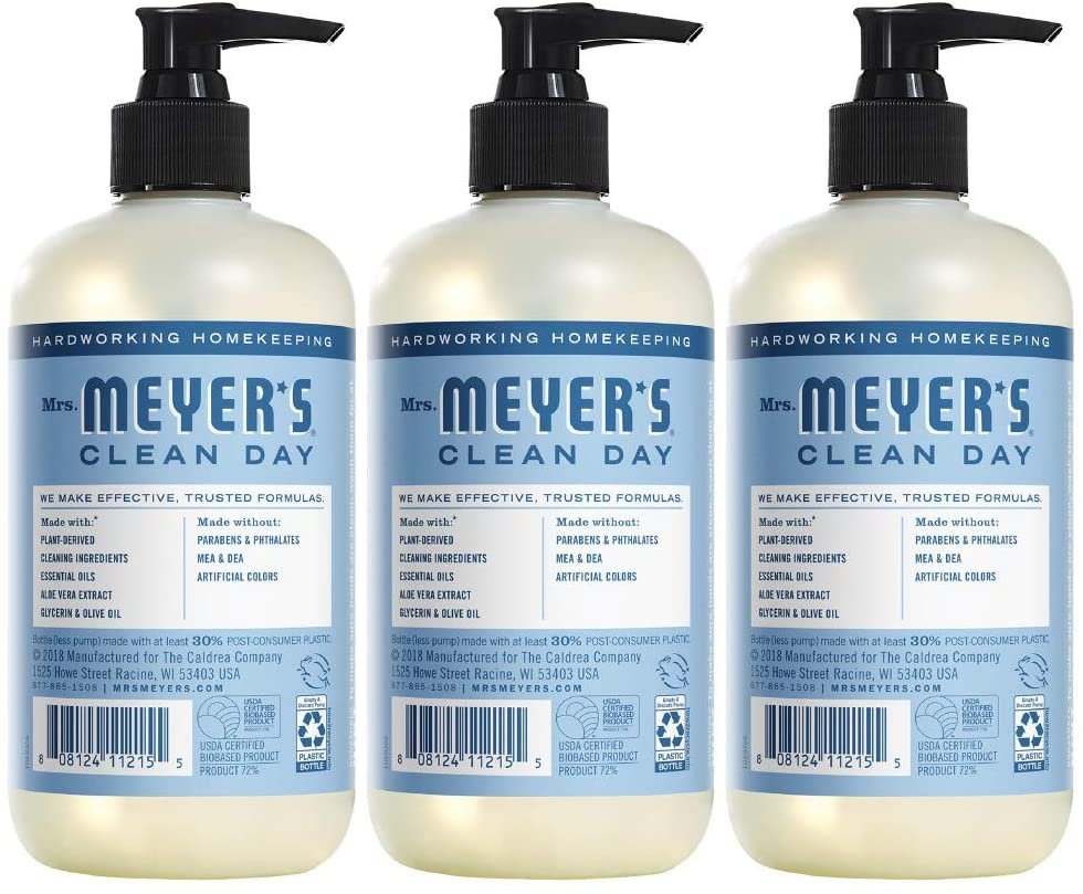 Meyer's Clean Day Liquid Hand Soap, Cruelty Free and