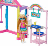 Barbie Club Chelsea Doll and School Playset, 6-Inch Blonde With Accessories