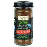 Organic Seafood Seasoning, Blackened, 2.5 Ounce (Pack of 5)