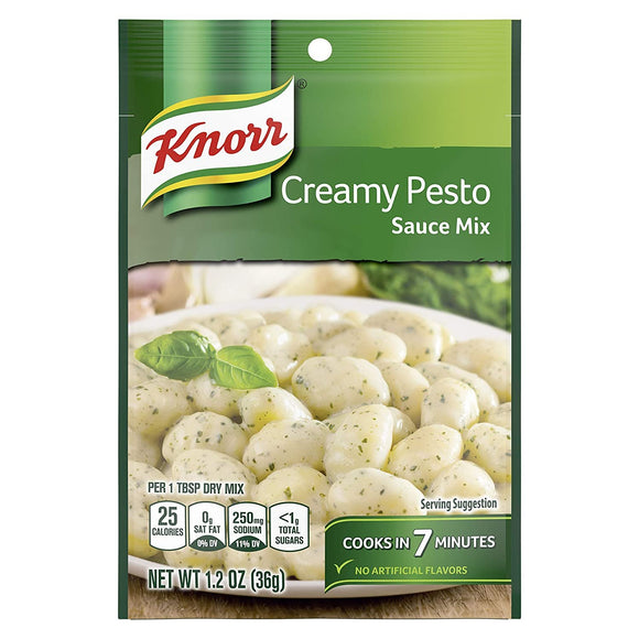 Knorr Pasta Sauce Mix Pasta Sauce Mix, Creamy Pesto 1.2 oz