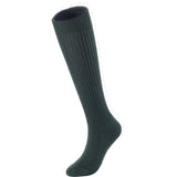 Lovely Annie Big Girl's & Women's 4 Pairs Knee High Wool Socks | Comfy, Cozy and Fancy Leg Warmer Stockings AFS05 Size 6-9(Grey,Purple,Blue,Brown)
