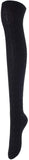 Lovely Annie Women's 3 Pairs Over Knee High Thigh High Cotton Socks Size 6-9 A1024