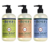 Liquid Hand Soap, 1 Pack Lemon Verbena, 1 Pack Geranium, 1 Pack Bluebell, 12.5 OZ each