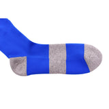 Lovely Annie Boy's 1 Pair Knee High Sports Socks | Lighweight & Breathable Socks - Comfortable & Durable Size L MS1604010 (Blue)