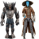 Toys DC Multiverse Dark Nights: Metal Devastator Earth -1 7" Action Figure + The Black Series Cad Bane Toy 6-Inch Scale The Clone Wars Collectible Action Figure, Pack of 2