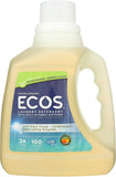 Laundary Detergent with Built in Fabric Softner Enzymes, Honeydew, Plant Derived, Hyper Allergenic, Pack of 6, 100 Fl OZ Per Pack