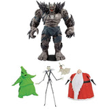 The Nightmare Before Christmas Deluxe Lighted Action Figure Box Set + Toys DC Multiverse Dark Nights: Metal Devastator Earth -1 7" Action Figure, Pack of 2
