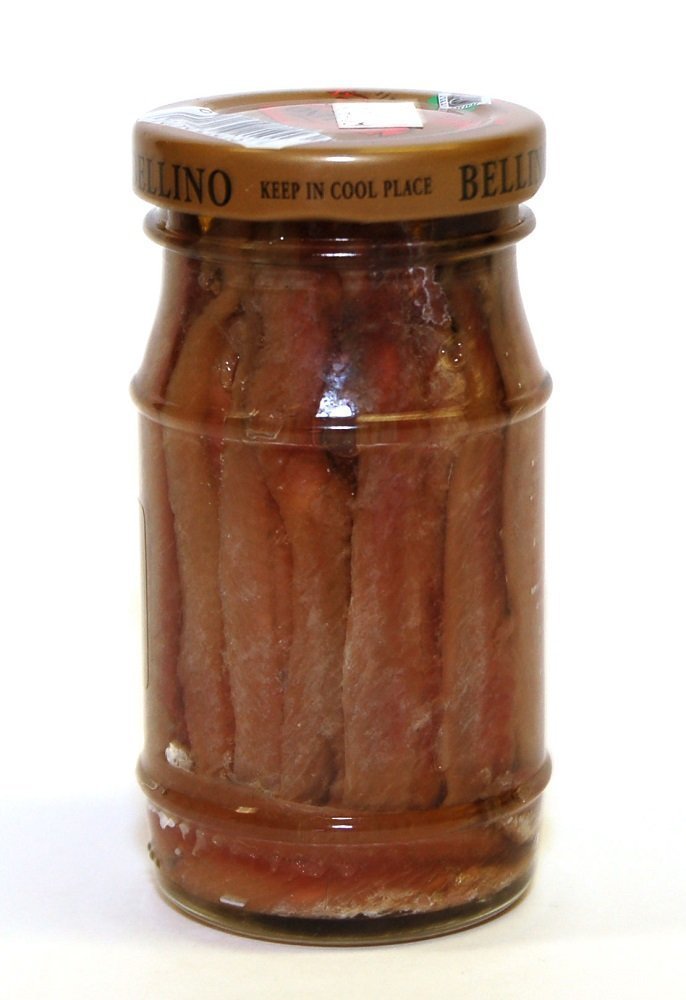 Fillet of Anchovy, 4.25-Ounce Glass Jars (Pack of 6)
