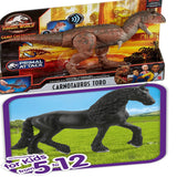 Control ‘N Conquer Large Dinosaur Figure with Authentic Detail + Horse Club Animal Figurine Horse Toys for Girls and Boys, Pack of 2