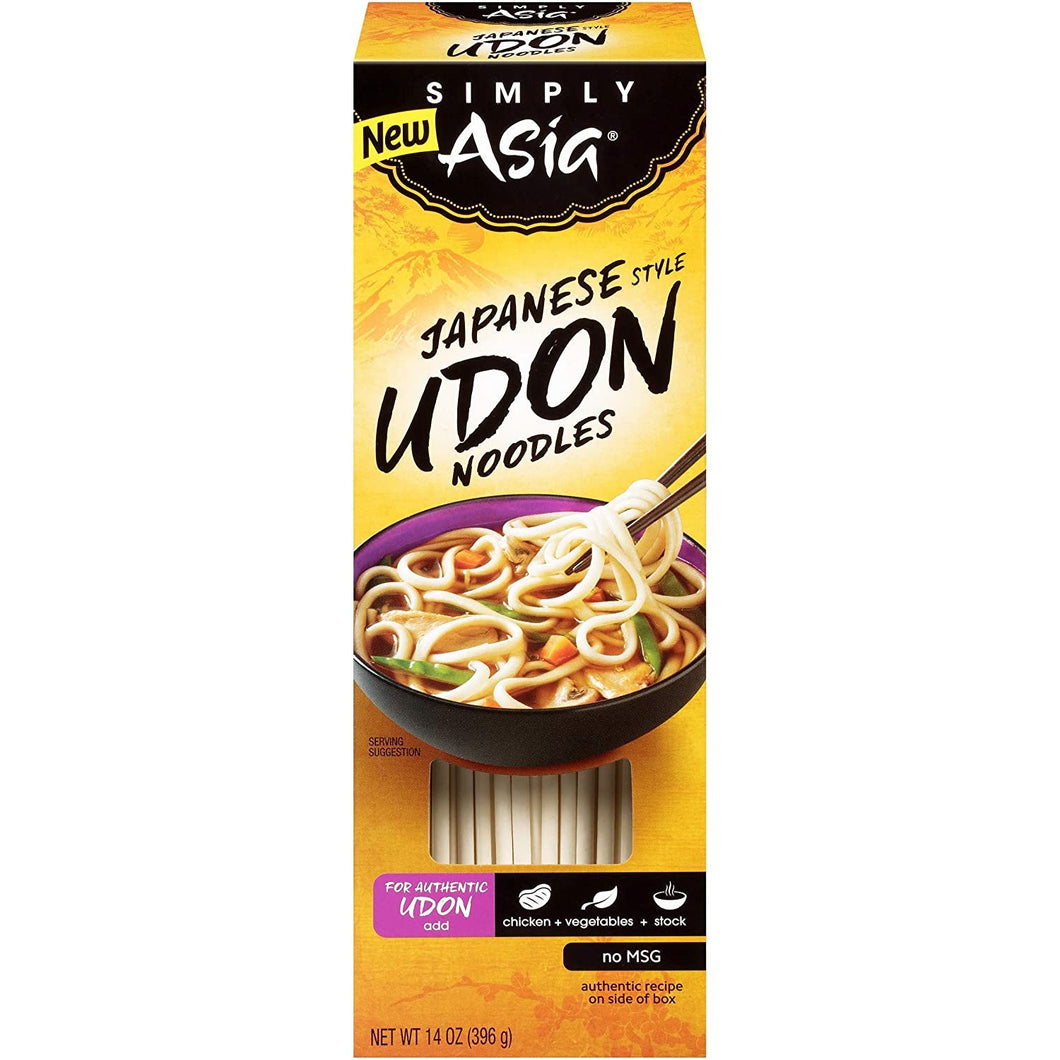 Japanese Style Udon Noodles, 14 oz Pack of 2