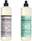 Liquid Dish Soap, Cruelty Free Formula, 1 Pack Lavender, 1 Pack Mint, 16 OZ each