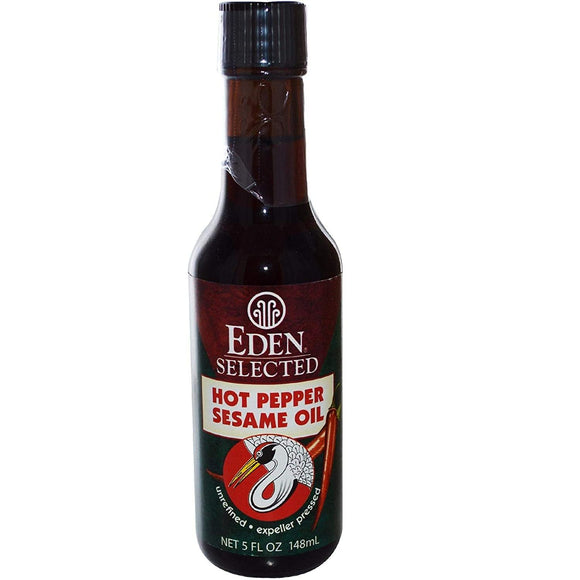 Sesame Oil, Hot Pepper, 5-Ounce 3-Packs