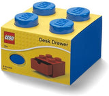 Movies -Remus Lupin Toy+ Desk Drawer 4 knobs Stackable Storage Box Blue, Pack of 2