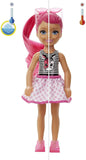 Barbie Color Reveal Chelsea Doll with 6 Surprises: 4 Mystery Bags Contain Surprise Hair Piece, Skirt, Shoes & Accessory; Water Reveals Doll’s Look & Color Change on Bodice [Styles May Vary]