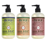Liquid Hand Soap, 1 Pack Lemon Verbena, 1 Pack Geranium, 1 Pack Rosemary, 12.5 OZ each