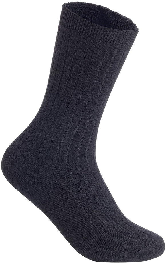 Lian LifeStyle Men's 4 Pairs High-Performance Wool Crew Socks HR1611 Size 6-9