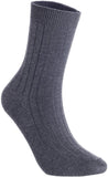 Lian LifeStyle Women's 6 Pairs Pack Fashion Soft Wool Crew Socks Size 6-9 HR1690
