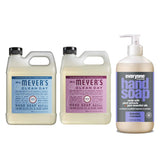 Liquid Hand Soap Refill, 1 Pack Rain water, 1 Pack Peony, 33 OZ each include 1, 12.75 OZ Bottle of Hand Soap Lavender + Coconut