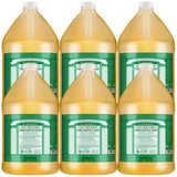 Natural & Pure Castile Soap Made With Organic & Natural Oils Hemp Almond Castile Soap Fully Biodegradable & Vegan Liquid Soap All Purpose Castile Liquid Soap 1 Gallon Per Pack, Pack of 6