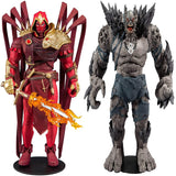 Toys DC Multiverse Azrael: Batman Curse of The White Knight #1 7" Action Figure + Toys DC Multiverse Dark Nights: Metal Devastator Earth -1 7" Action Figure, Pack of 2