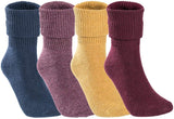 Lian LifeStyle Big Girl's Women's Gorgeous Wool Blend Crew Socks L1885 Size 6-9