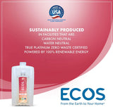 Non Toxic, Hypoallergenic Dishmate,  Grapefruit, Ultra-Concentrated,  Without Dyes, Parabens, Phosphates, Phthalates, Pack of  5,  80 FL OZ Per Pack