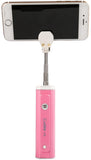 Lian LifeStyle Selfie Stick Bluetooth, Extendable with Wireless Remote and Tripod Stand Selfie Stick for iPhone X/iPhone 8/8 Plus/iPhone 7/iPhone 7 Plus/Galaxy Note 8/S8 /S8 Plus/Google YM4-Pink