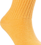 Lian LifeStyle Big Girl's Women's 4 Pairs Knee High Wool Socks LBGFS05 Size 6-9