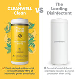 Botanical Wipes, Lemon, 35 Count - Bleach Free, Kid/ Plant-Based, Cruelty Free, Pack of 2