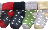 Lovely Annie 8 Pairs Thick & Warm Children's Wool Socks for Kids Perfect as Winter Snow Sock and All Seasons Size 12M-36M (Random Color) BOY