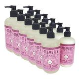 Mrs. Meyers Clean Day, 6 Packs Liquid Hand Soap 12.5 OZ, 6 Packs Hand Lotion 12 OZ, Peony, 12-Packs