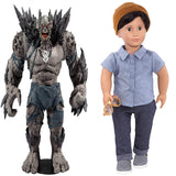 Toys DC Multiverse Dark Nights: Metal Devastator Earth -1 7" Action Figure + Franco 18 inch Non-posable Boy Regular Fashion Doll, Pack of 2