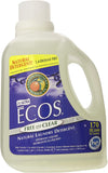 Liquid Laundry Detergent,with Built-in Fabric Softener, Free and Clear, Plant Drived, Hyper Allergenic, Pack of 5, 170 Ounce Per Pack
