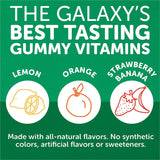 Kids Formula & Fiber Daily Gummy Multivitamin: Fiber for Digestive Health, Vitamin C, D3, & Zinc for Immunity, Omega 3 Fish Oil (EPA & DHA), B6, Methyl B12, 120 Count 6-Packs