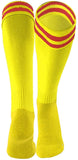 Lian LifeStyle Boy's 1 Pair Knee High Sports Socks for Baseball/Soccer/Lacrosse XL002 XXS Yellow