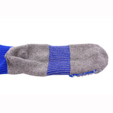 Lovely Annie Boy's 1 Pair Knee High Sports Socks | Lighweight & Breathable Socks - Comfortable & Durable Size M MS1604101 (Blue w/ Green Strip)