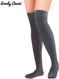 Lovely Annie Incredible Women's Thigh High Cotton Boot Socks L1888 Size 5-11