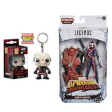 Keychain: Horror - Jason Voorhees Toy Figure+ Venom 6-inch Collectible Action Figure Toy Ghost-Spider Premium Design, Pack of 2