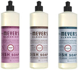 Liquid Dish Soap, 1 Pack Peony, 1 Pack Lavender, 1 Pack Snowdrop, 16 OZ each