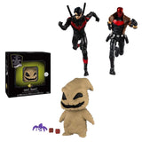 Nightmare Before Christmas - Oogie Boogie Collectible Figure + Toys DC Multiverse Red Hood and Nightwing 7" Action Figure Multipack, Pack of 2