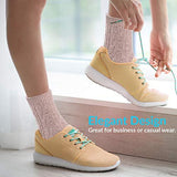 Lian LifeStyle Perfect Fit Women's 3 Pair's Wool Crew Socks For Healthy Feet. Cozy, Cute, and Comfortable Size 6-9 HR1613, Color (Dark Grey, Tan, Blue)