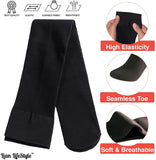 Lian LifeStyle Big Girl Women's Exquisite Thigh High Cotton Socks L1888 Size 6-9