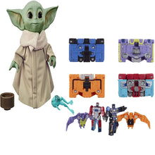 Load image into Gallery viewer, The Child Talking Toy with Character Sounds and Accessories The Mandalorian + Transformers Micromaster WFC-GS10 1.5-inch Soundwave Spy Patrol (3rd Unit 4-Pack), Pack of 2

