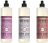 Liquid Dish Soap, 1 Pack Peony, 1 Pack Lavender, 1 Pack Rosemary, 16 OZ each