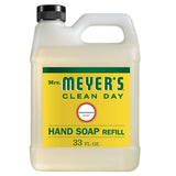 Moisturizing Hand Soap Refill for any Soap Dispenser for Bathroom & Kitchen - Liquid Soap w/ Essential Oils for Hand Wash - Cruelty Free Eco Friendly Products- Honeysuckle Scent in 33 Fl OZ Per Pack, Pack of 1