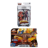 Venom 6-inch Collectible Action Figure Toy Ghost-Spider Premium Design+ Control ‘N Conquer Large Dinosaur Figure with Authentic Detail, Pack of 2