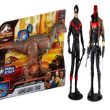 Control ‘N Conquer Large Dinosaur Figure with Authentic Detail + Toys DC Multiverse Red Hood and Nightwing 7" Action Figure Multipack, Pack of 2